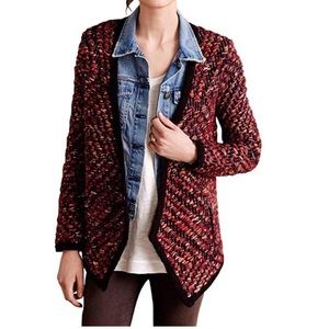 Anthropologie Moth Keavy knit Open Cardigan